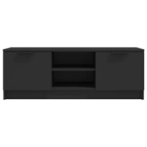 TV skříňka černá 102 x 35 x 36,5 cm kompozitní dřevo - obrázek 3