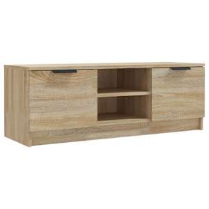 TV skříňka dub sonoma 102 x 35 x 36,5 cm kompozitní dřevo - obrázek 2