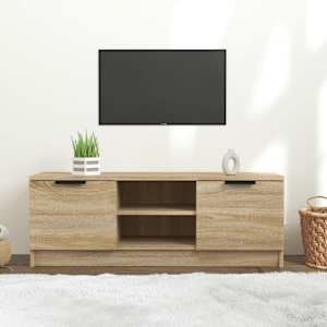 TV omarica sonoma hrast 102x35x36,5 cm inženirski les