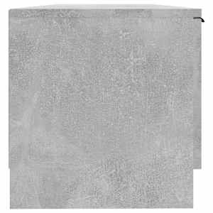 TV skříňka betonově šedá 102 x 35 x 36,5 cm kompozitní dřevo - obrázek 5