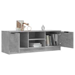 TV skříňka betonově šedá 102 x 35 x 36,5 cm kompozitní dřevo - obrázek 7