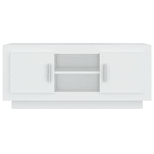 TV skříňka bílá 102 x 35 x 45 cm kompozitní dřevo - obrázek 5
