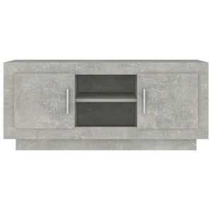 TV skříňka betonově šedá 102 x 35 x 45 cm kompozitní dřevo - obrázek 5