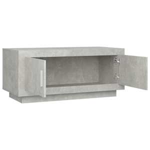 Konferenční stolek betonově šedý 102x50x45 cm kompozitní dřevo - obrázek 5