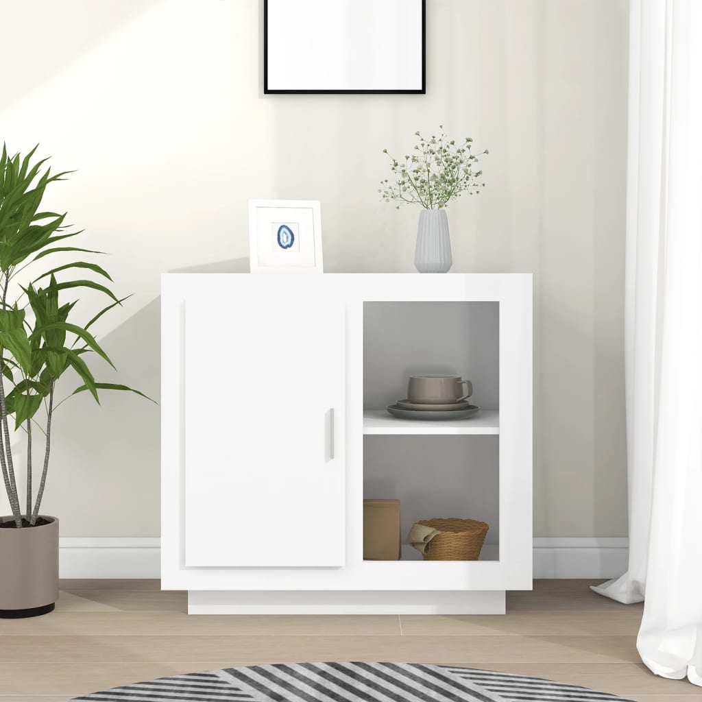 vidaXL Szafka, bia�a, 80x40x75 cm