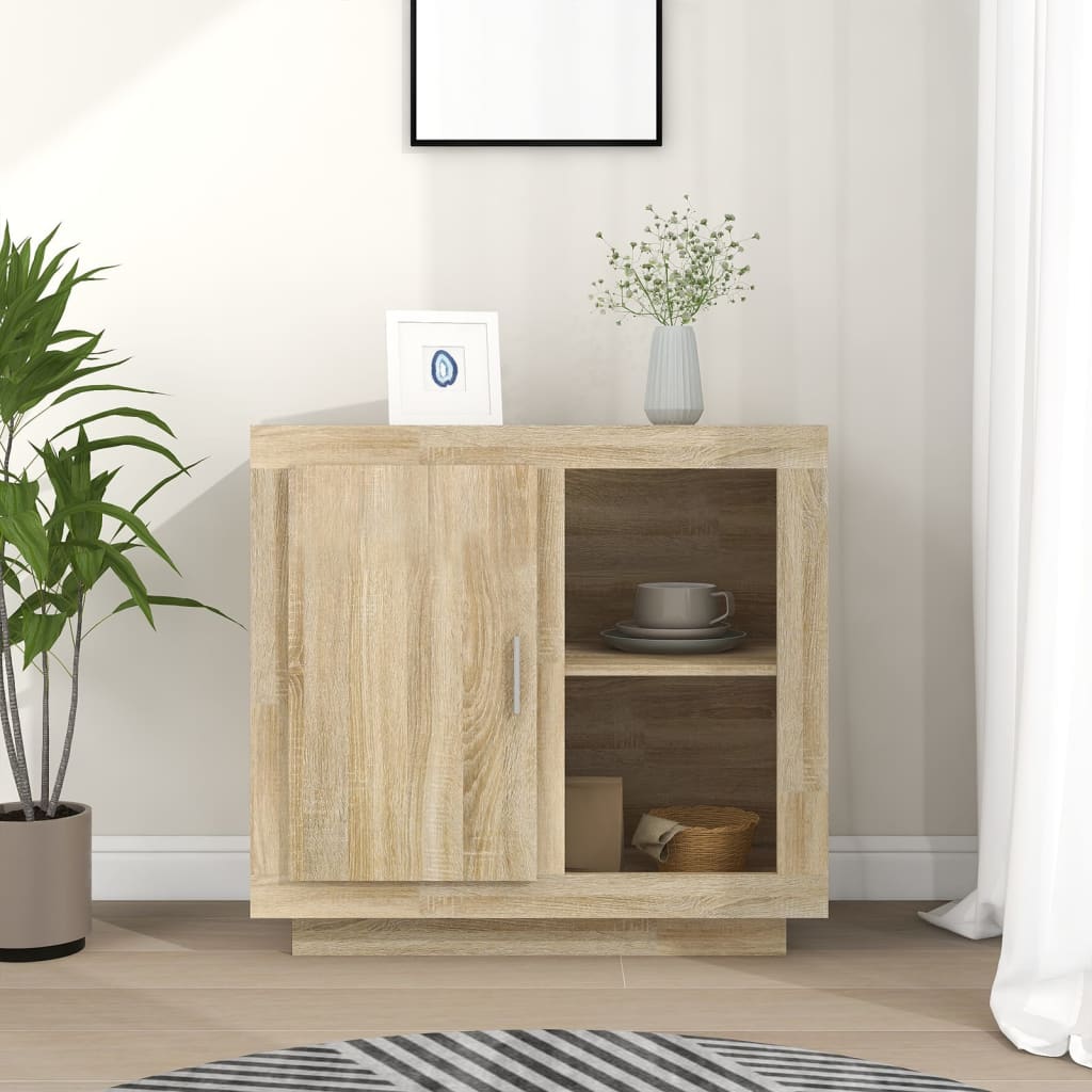 vidaXL Szafka, db sonoma, 80x40x75 cm