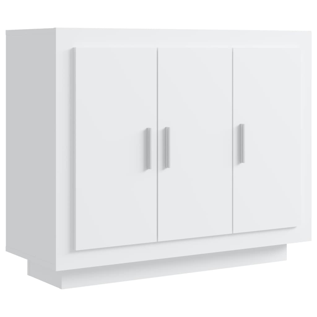 vidaXL Příborník bílý 92 x 35 x 75 cm kompozitní dřevo