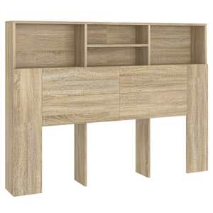 vidaXL peatsiga kapp Sonoma tamm 140 x 19 x 103,5 cm