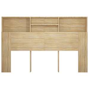 Čelo postele s úložným prostorem dub sonoma 160 x 19 x 103,5 cm - obrázek 5