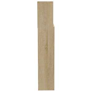 Čelo postele s úložným prostorem dub sonoma 200 x 19 x 103,5 cm - obrázek 4