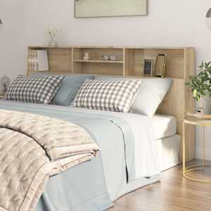 Vzglavna omarica sonoma hrast 200x19x103,5 cm