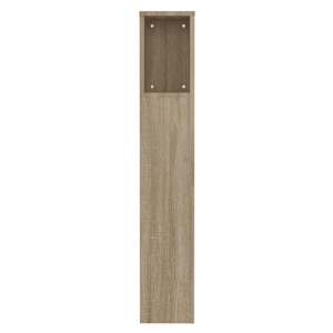 Čelo postele s úložným prostorem dub sonoma 100x18,5x102,5 cm - obrázek 5