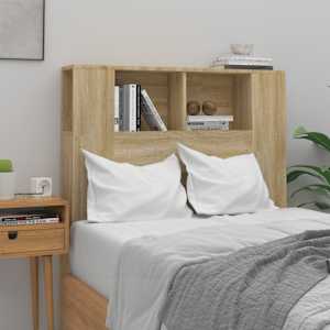 Čelo postele s úložným prostorem dub sonoma 100x18,5x102,5 cm - obrázek 1