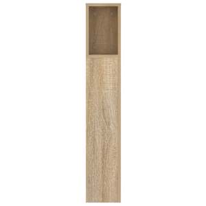 Čelo postele s úložným prostorem dub sonoma 140x18,5x104,5 cm - obrázek 4