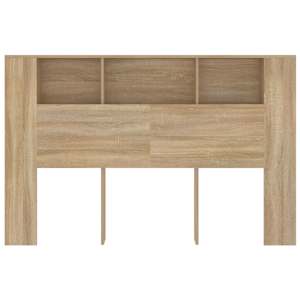 Čelo postele s úložným prostorem dub sonoma 160x18,5x104,5 cm - obrázek 4