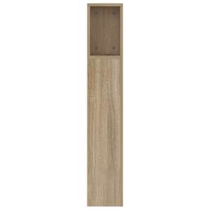 Čelo postele s úložným prostorem dub sonoma 160x18,5x104,5 cm - obrázek 5