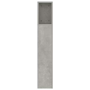 Čelo postele s úložným prostorem betonově šedé 160x18,5x104,5cm - obrázek 5