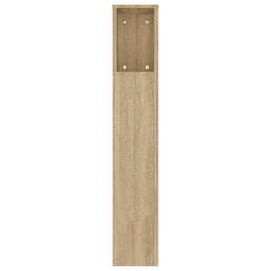 Čelo postele s úložným prostorem dub sonoma 180x18,5x104,5 cm - obrázek 5
