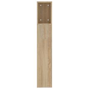 Čelo postele s úložným prostorem dub sonoma 200x18,5x104,5 cm - obrázek 4