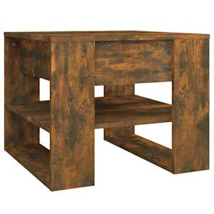 Konferenční stolek kouřový dub 55,5x55x45 cm kompozitní dřevo - obrázek 2