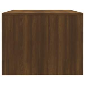 Konferenční stolek hnědý dub 102 x 55 x 42 cm kompozitní dřevo - obrázek 8
