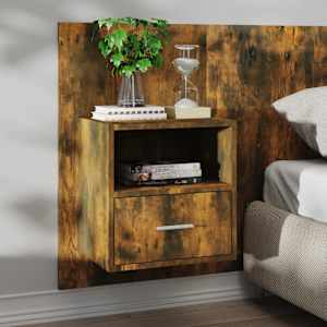 Stenska nočna omarica dimljeni hrast