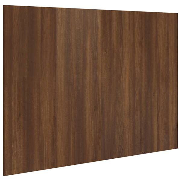 vidaXL voodipeats, pruun tamm, 120 x 1,5 x 80 cm, tehispuit