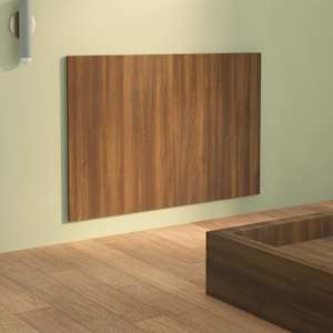 Čelo postele hnědý dub 120 x 1,5 x 80 cm kompozitní dřevo - obrázek 4