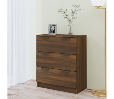 vidaXL Sideboard Brown Oak 60x30x70 cm Engineered Wood