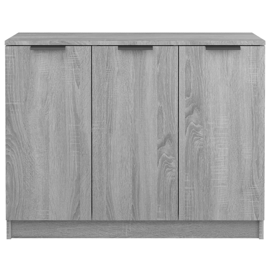 Příborník šedý sonoma 90,5 x 30 x 70 cm kompozitní dřevo