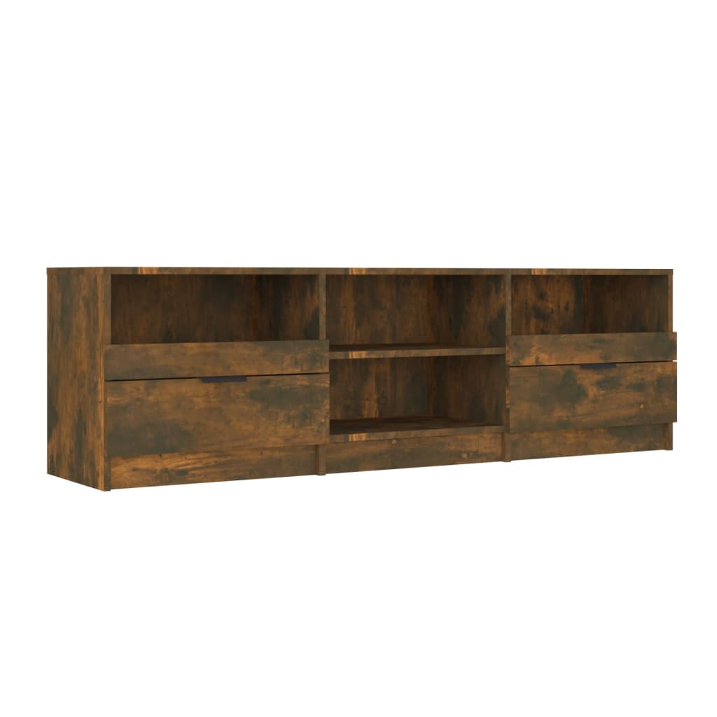 vidaXL TV skříňka kouřový dub 150 x 33,5 x 45 cm kompozitní dřevo