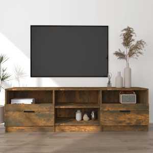 TV omarica dimljeni hrast 150x33,5x45 cm konstruiran les
