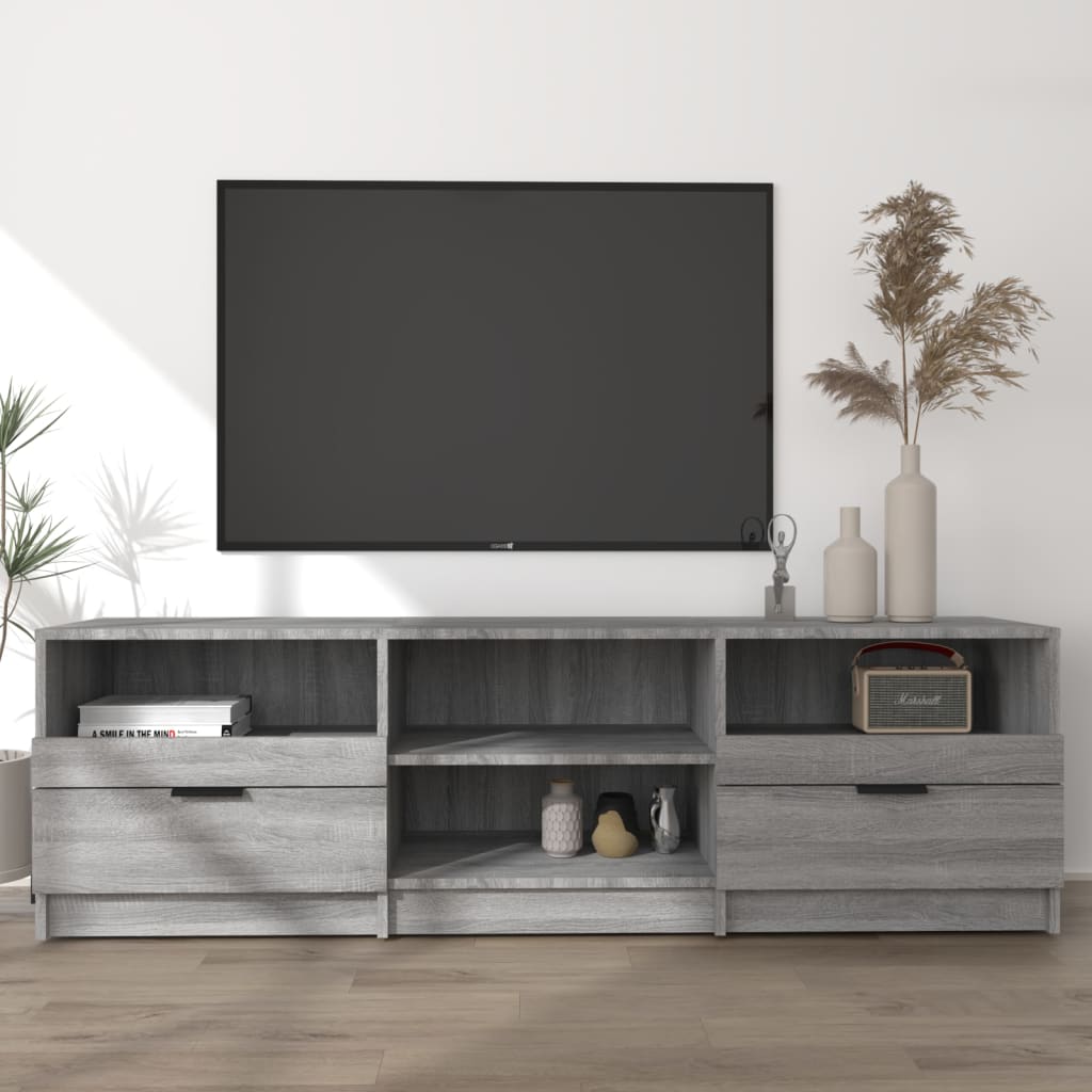 TV omarica siva sonoma 150x33,5x45 cm konstruiran les