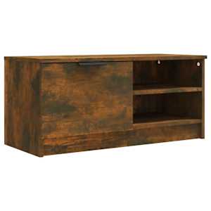 TV skříňka kouřový dub 80 x 35 x 36,5 cm kompozitní dřevo - obrázek 2