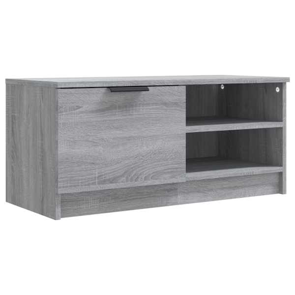 vidaXL telerikapp, hall Sonoma tamm, 80 x 35 x 36,5 cm, tehispuit