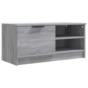 TV skříňka šedá sonoma 80 x 35 x 36,5 cm kompozitní dřevo - obrázek 2