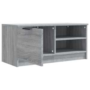 TV skříňka šedá sonoma 80 x 35 x 36,5 cm kompozitní dřevo - obrázek 5