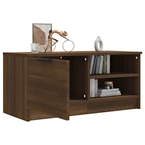 TV skříňka hnědý dub 80 x 35 x 36,5 cm kompozitní dřevo - obrázek 4