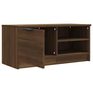 TV skříňka hnědý dub 80 x 35 x 36,5 cm kompozitní dřevo - obrázek 6