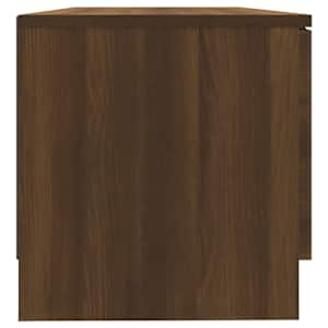 TV skříňka hnědý dub 80 x 35 x 36,5 cm kompozitní dřevo - obrázek 7
