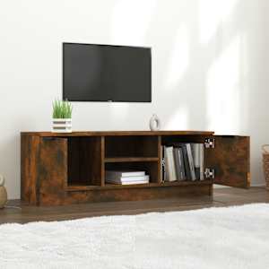 TV skříňka kouřový dub 102 x 35 x 36,5 cm kompozitní dřevo - obrázek 6
