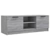 vidaXL telerikapp, hall Sonoma tamm, 102 x 35 x 36,5 cm, tehispuit