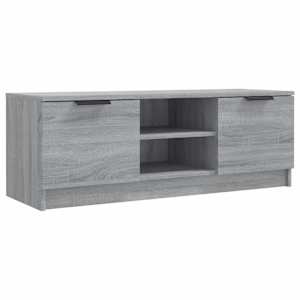TV skříňka šedá sonoma 102 x 35 x 36,5 cm kompozitní dřevo - obrázek 2
