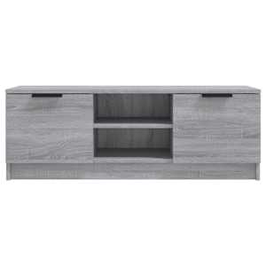 TV skříňka šedá sonoma 102 x 35 x 36,5 cm kompozitní dřevo - obrázek 3