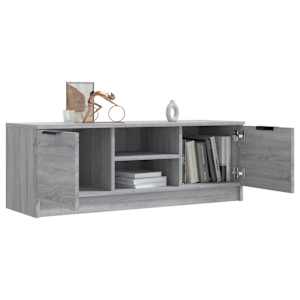 TV skříňka šedá sonoma 102 x 35 x 36,5 cm kompozitní dřevo - obrázek 7