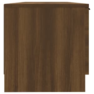 TV skříňka hnědý dub 102 x 35 x 36,5 cm kompozitní dřevo - obrázek 5
