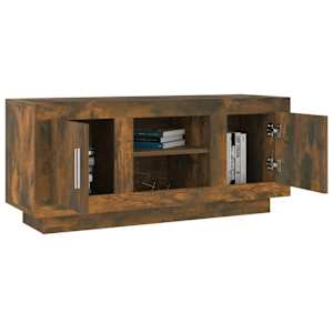 TV skříňka kouřový dub 102 x 35 x 45 cm kompozitní dřevo - obrázek 4