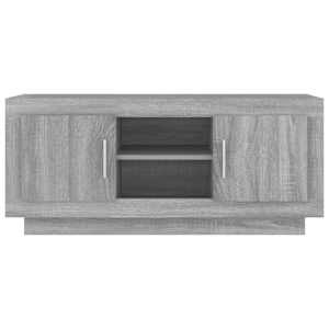 TV skříňka šedá sonoma 102 x 35 x 45 cm kompozitní dřevo - obrázek 5