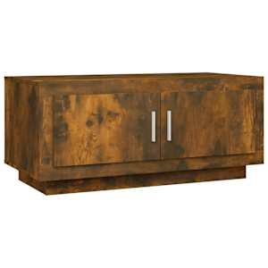 Konferenční stolek kouřový dub 102x50x45 cm kompozitní dřevo - obrázek 2