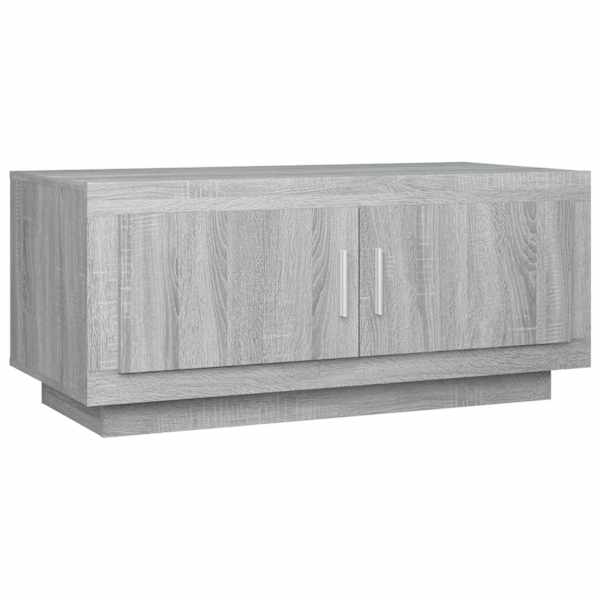 vidaXL kohvilaud, hall Sonoma tamm, 102 x 50 x 45 cm, tehispuit